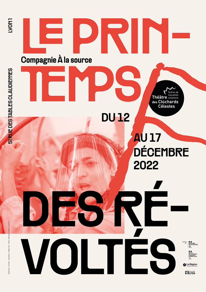 Clochards Célestes theater, poster series 2022–2023 1