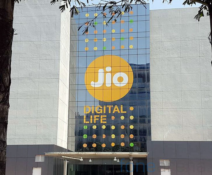 The Jio headquarters in Navi Mumbai, Maharashtra, India