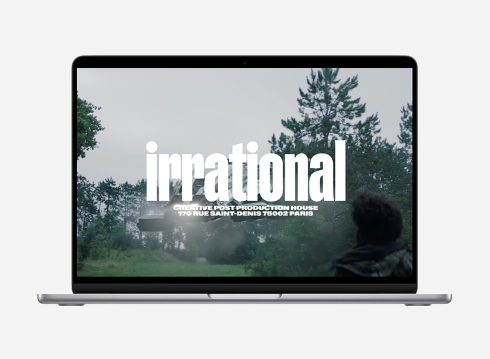 Irrational portfolio website 1
