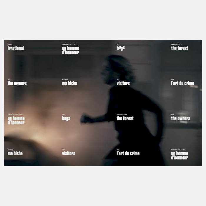 Irrational portfolio website 6