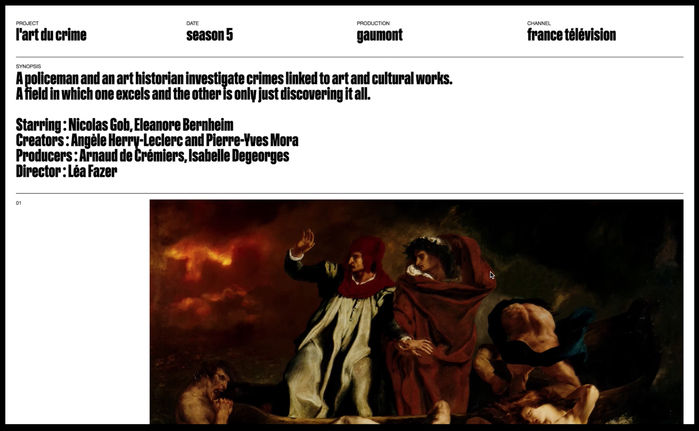 Irrational portfolio website 4