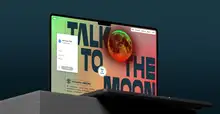 Talk to the Moon website