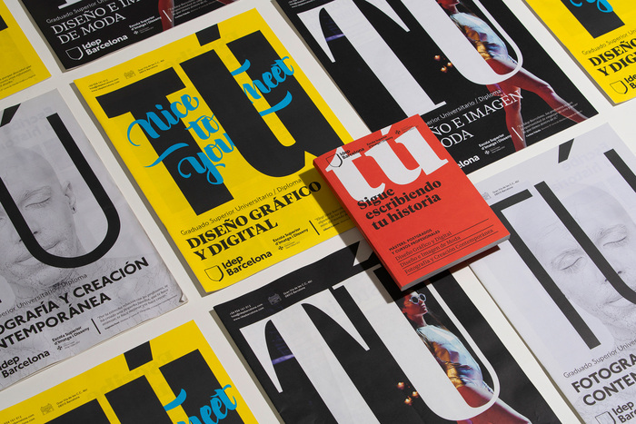 Idep Barcelona brochure set - Fonts In Use