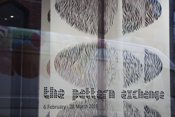 The Pattern Exchange, window vinyl