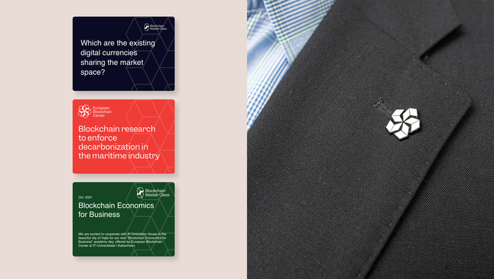 European Blockchain Center visual identity 8