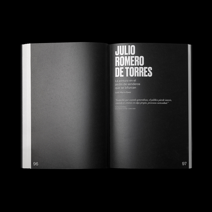 Solana y Romero de Torres. Una historia del arte español en negro exhibition catalog 6