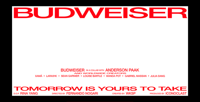 Budweiser “Yours To Take” campaign 1