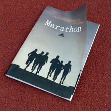 <cite>Adidas Marathon</cite> magazine