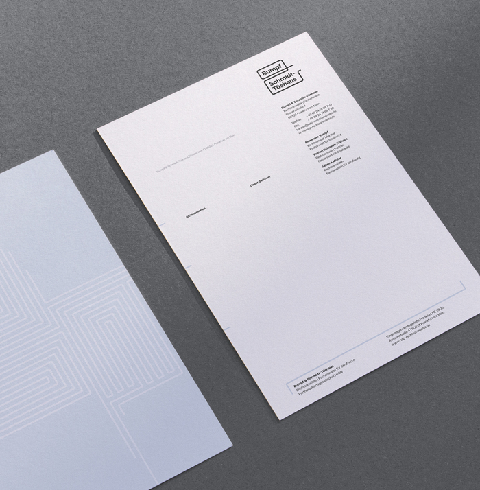 Rumpf &amp; Schmidt-Tüshaus visual identity 4