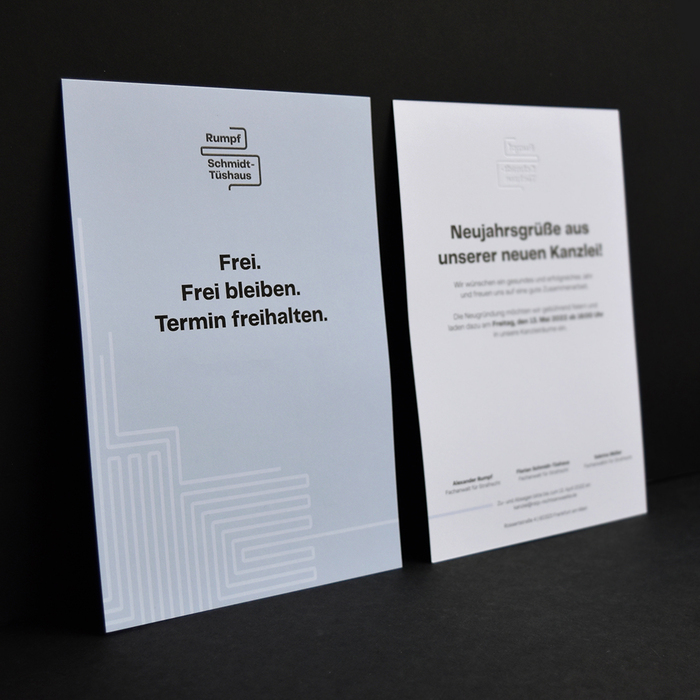 Rumpf &amp; Schmidt-Tüshaus visual identity 7