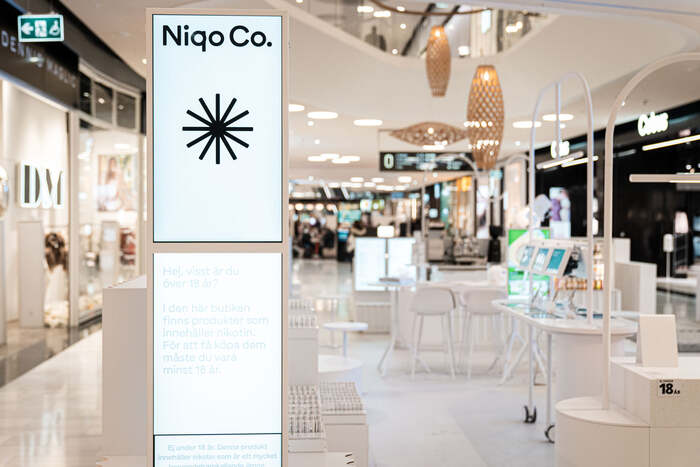 Concept store at the Westfield Mall of Scandinavia, realized together with Slash.ten