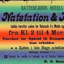 Battenfjords Hotels Natstation &amp; Kafe broadside