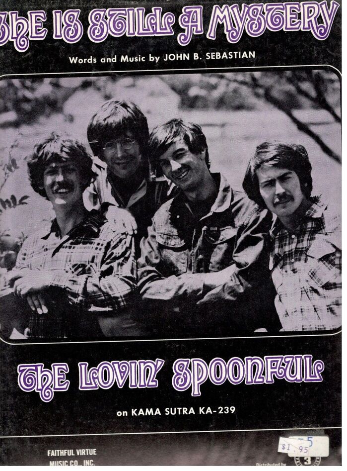 The Lovin’ Spoonful – “She Is Still a Mystery” sheet music 2