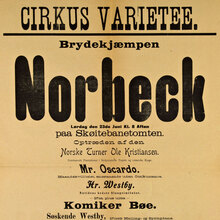 Norbeck Circus poster