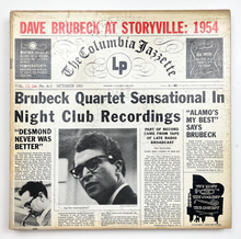 The Dave Brubeck Quartet – <cite>Dave Brubeck at Storyville: 1954</cite> album art
