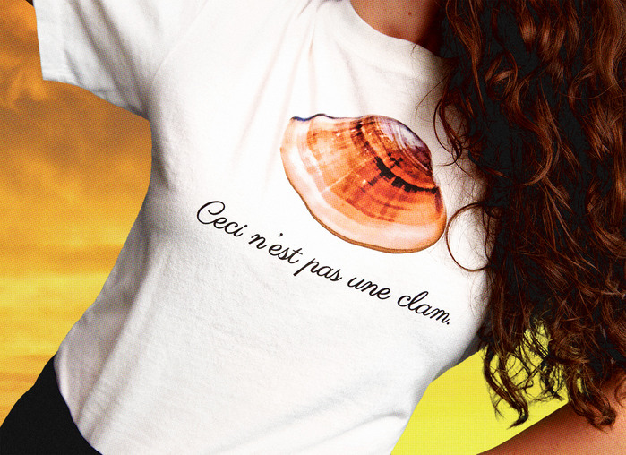 Magritte tee ft. 