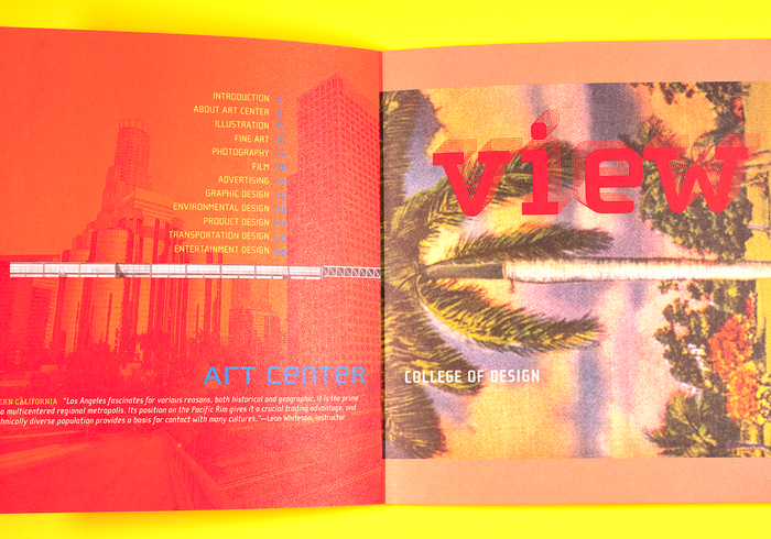 Art Center College of Design View Book 3