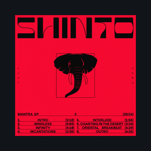 Shinto identity and <cite>Mantra EP</cite> cover art