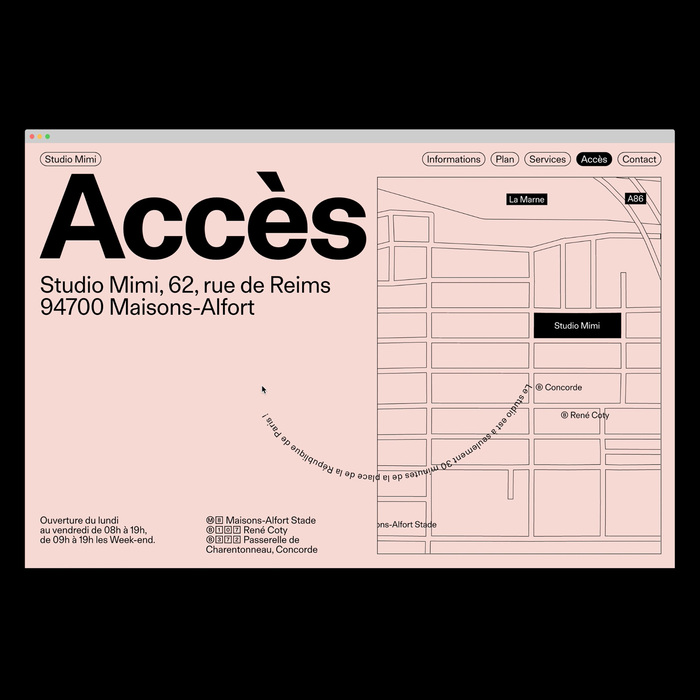 Studio Mimi identity and website 5