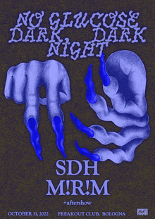 No Glucose Dark, Dark Night flyer