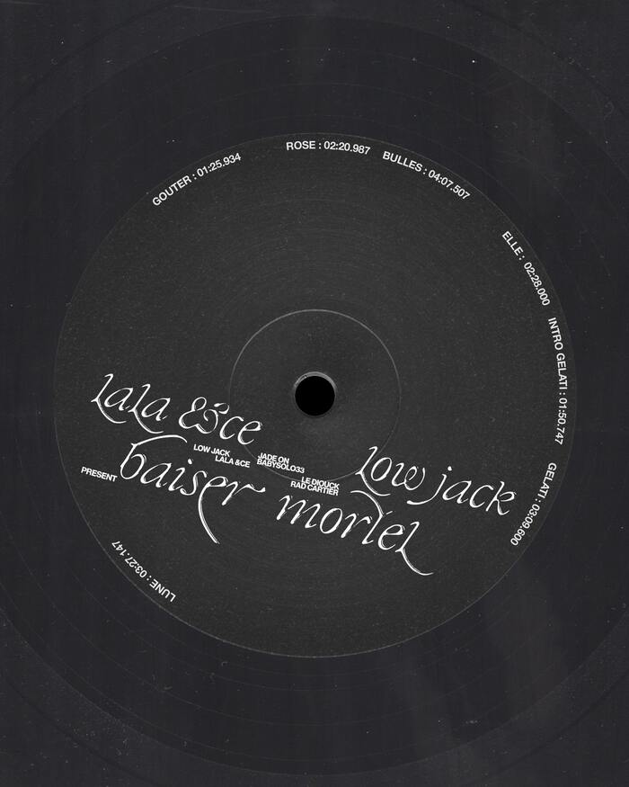 Lala &amp;ce and Low Jack – Baiser Mortel album art 5