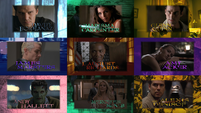 Various cast credits, as seen in the title sequence, contain additional glyphs suggesting that Chase's logotype based on Bernhard Modern was expanded and made into a custom font.