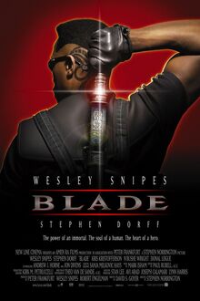 <cite>Blade</cite> movie posters