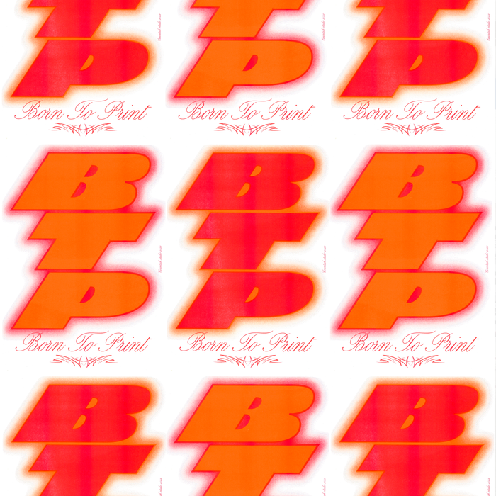 BTP / Born to Print poster 2