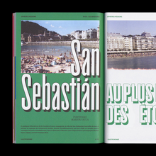 <cite>Sphères Régions </cite>magazine 1, “les Basques”