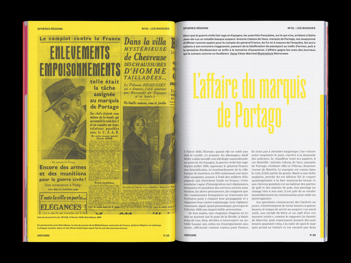 Sphères Régions magazine 1, “les Basques” 7