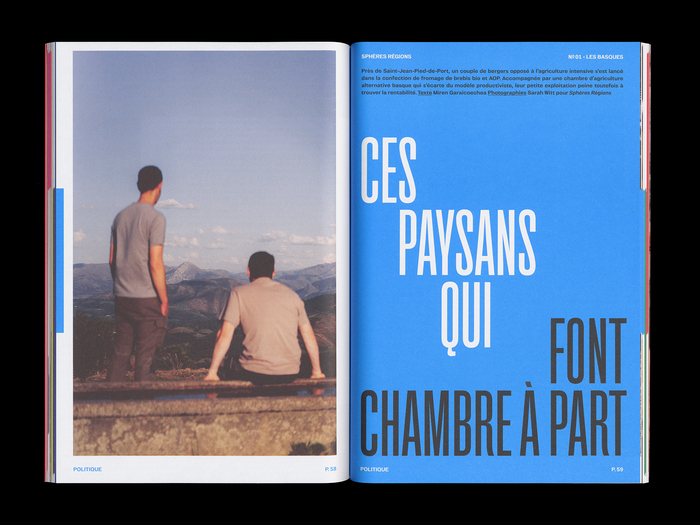 Sphères Régions magazine 1, “les Basques” 11