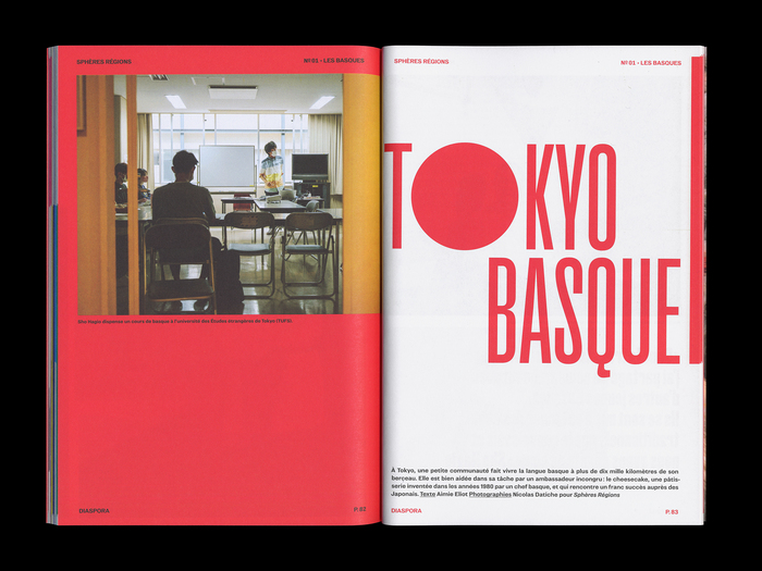 Sphères Régions magazine 1, “les Basques” 13