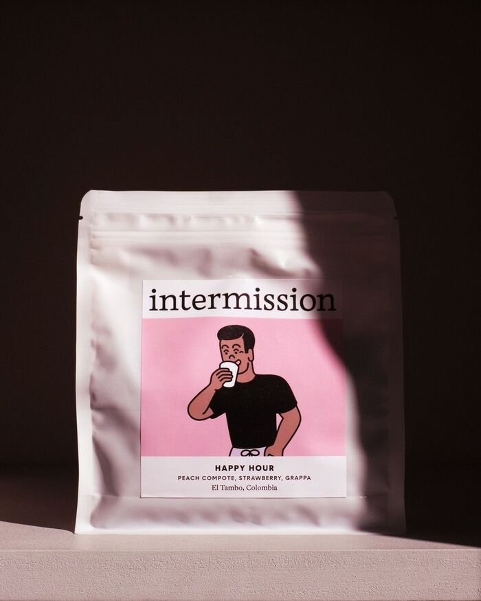 Intermission Café branding 4