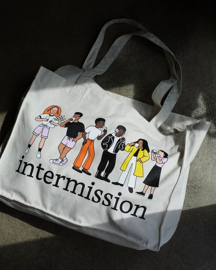 Intermission Café branding 3