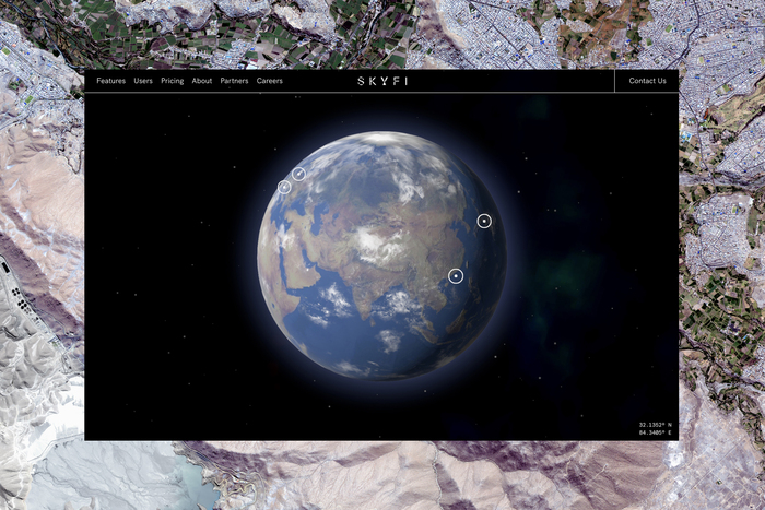 SkyFi website 2