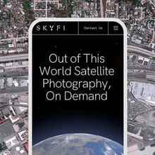 SkyFi website