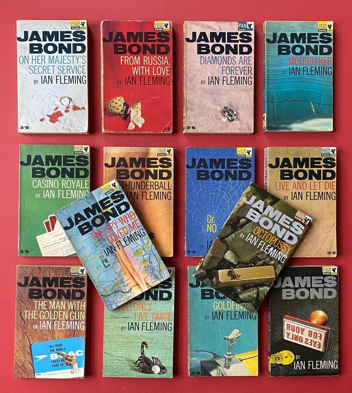 James Bond paperback covers (Pan Books, 1963–1967) 1