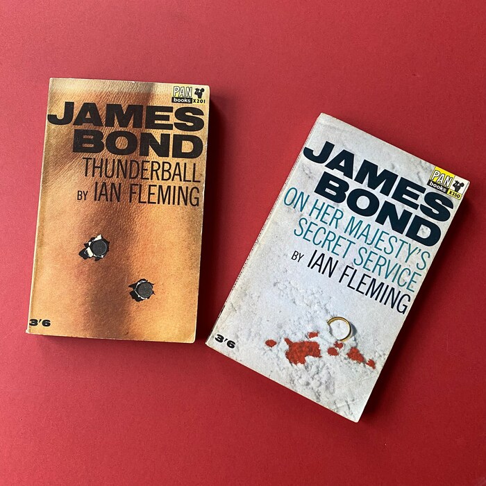 James Bond paperback covers (Pan Books, 1963–1967) 2