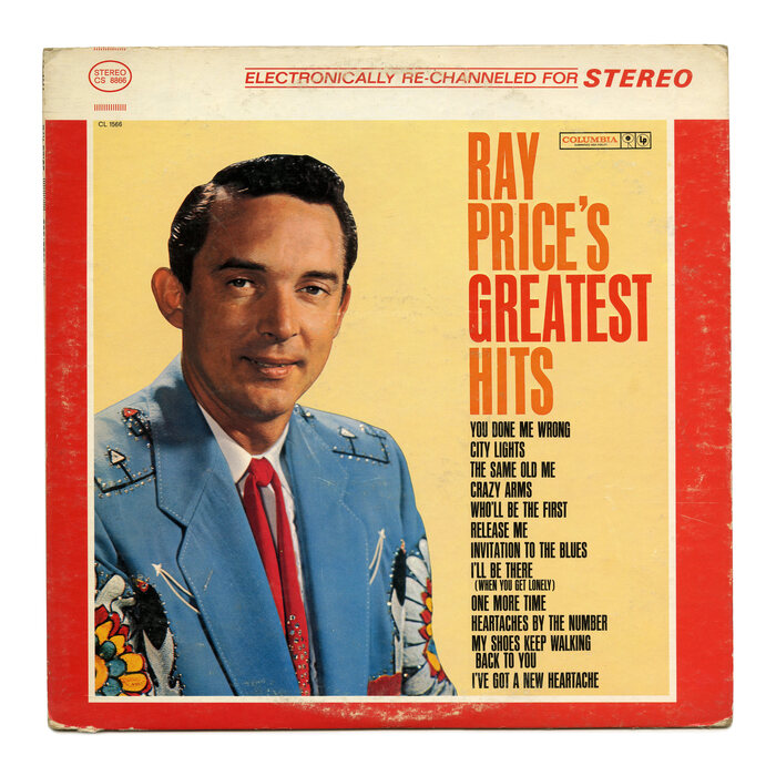 Ray Price – Ray Price’s Greatest Hits album art