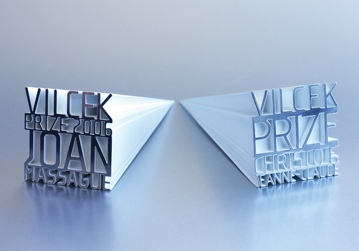 Vilcek Prize trophies 1