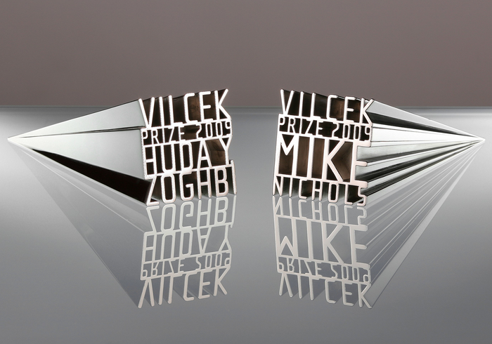 Vilcek Prize trophies 3