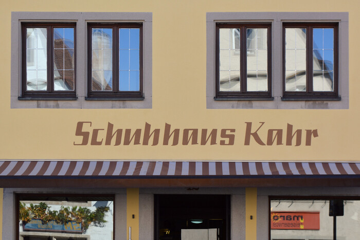 Schuhhaus Kahr, Rothenburg 1