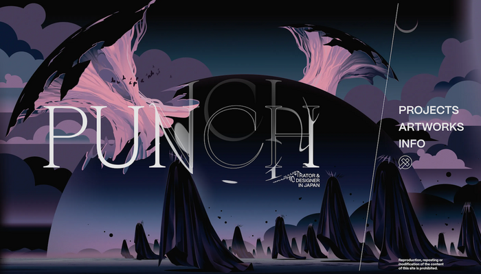 Punch portfolio website 1