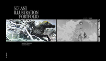 Solani Illustration portfolio website