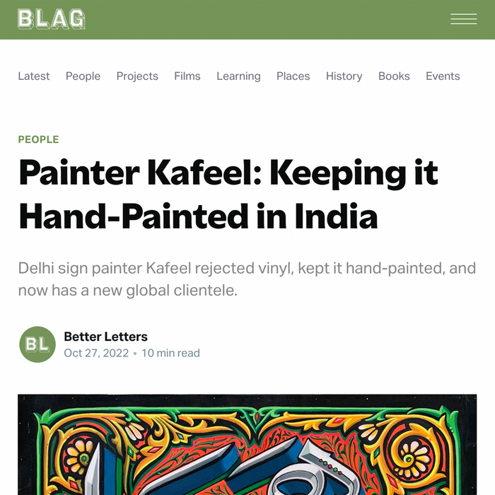 BLAG Better Letters Magazine 6