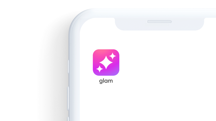glam app brand identity 2