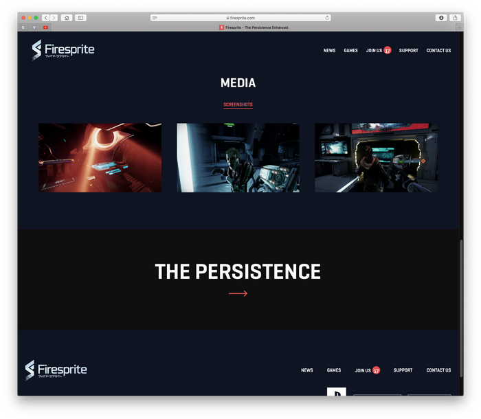 Firesprite website 2