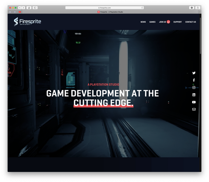Firesprite website 3