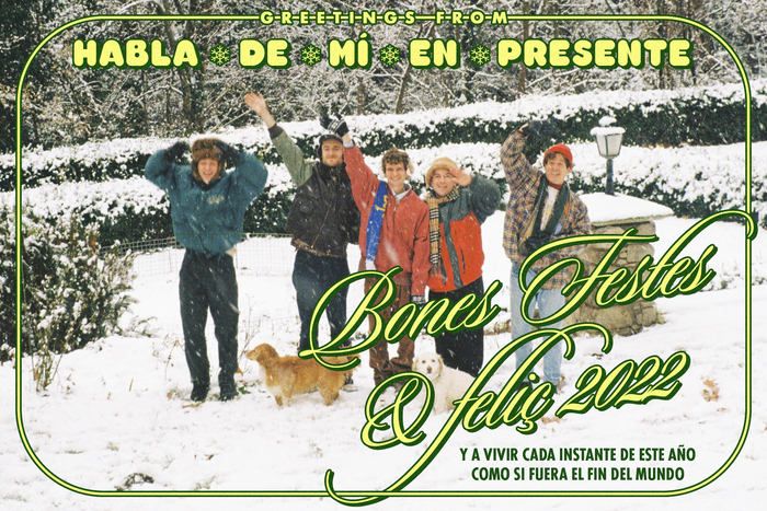 Habla de Mí en Presente’s New Year’s greeting cards 2022 1