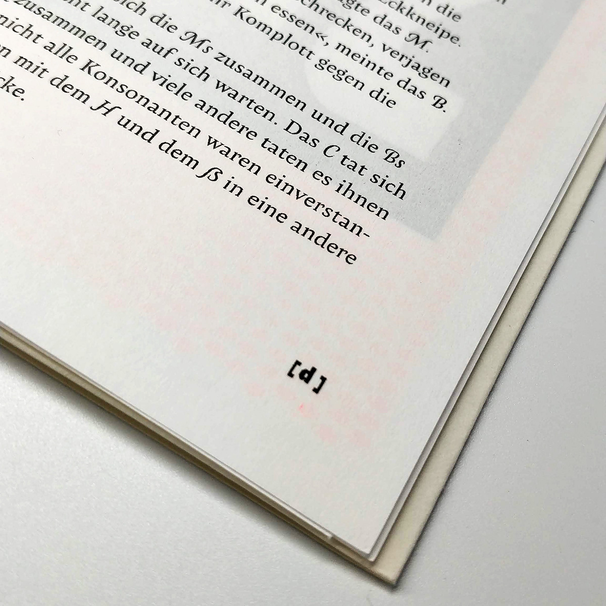 NMTK zine, issue B, “Das/The/El K/Complot/t” - Fonts In Use